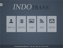 Tablet Screenshot of indotrans.net